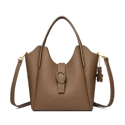 Soft Leather  Basket Bag 